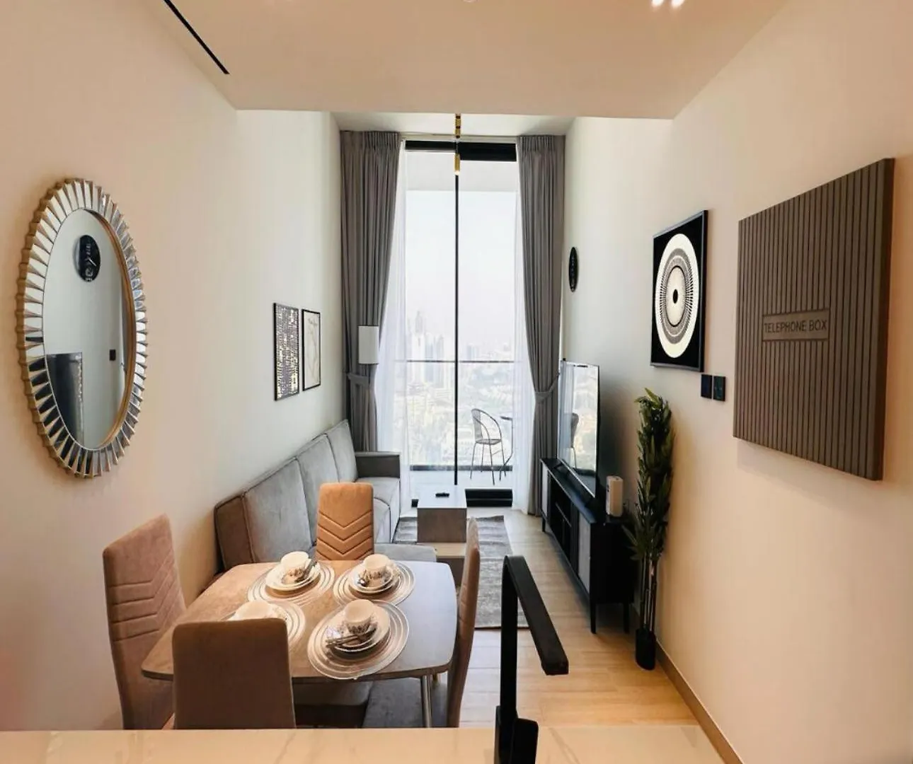 Oyo Home 1408 Standard 1Bedroom Apartment Binghatti Emerald Dubai